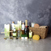 Deluxe Eucalyptus & Champagne Spa Gift Set from Vancouver Baskets - Champagne Gift Basket - Vancouver Delivery.
