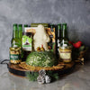 Deluxe Holiday Beer & Cheese Ball Gift Basket from Vancouver Baskets - Vancouver Delivery