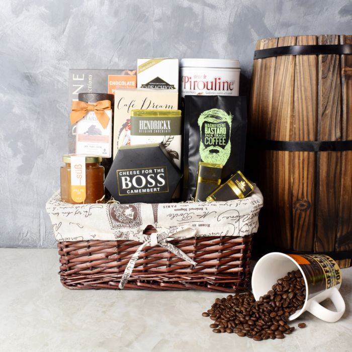 Forest Hill Coffee & Snack Basket from Vancouver Baskets - Vancouver Delivery