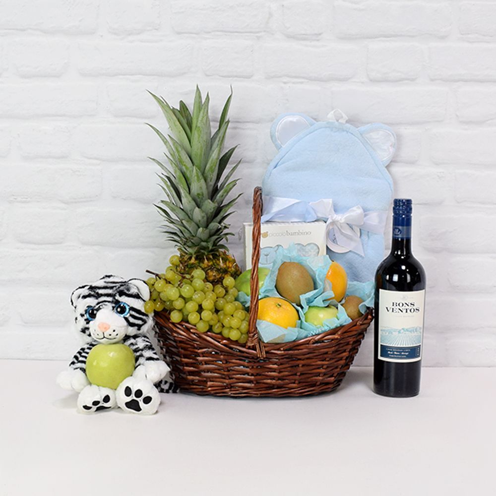 Fruit Cocktail &amp; Cuddles Gift Set from Vancouver Baskets - Vancouver Delivery