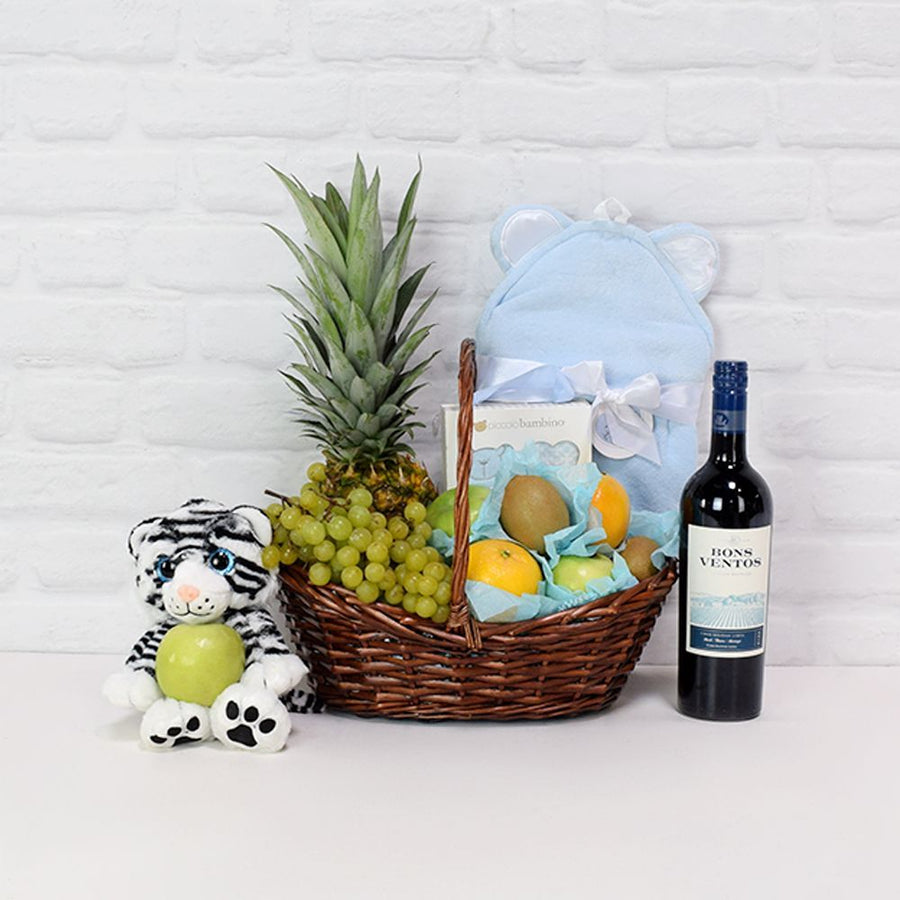 Fruit Cocktail & Cuddles Gift Set from Vancouver Baskets - Vancouver Delivery