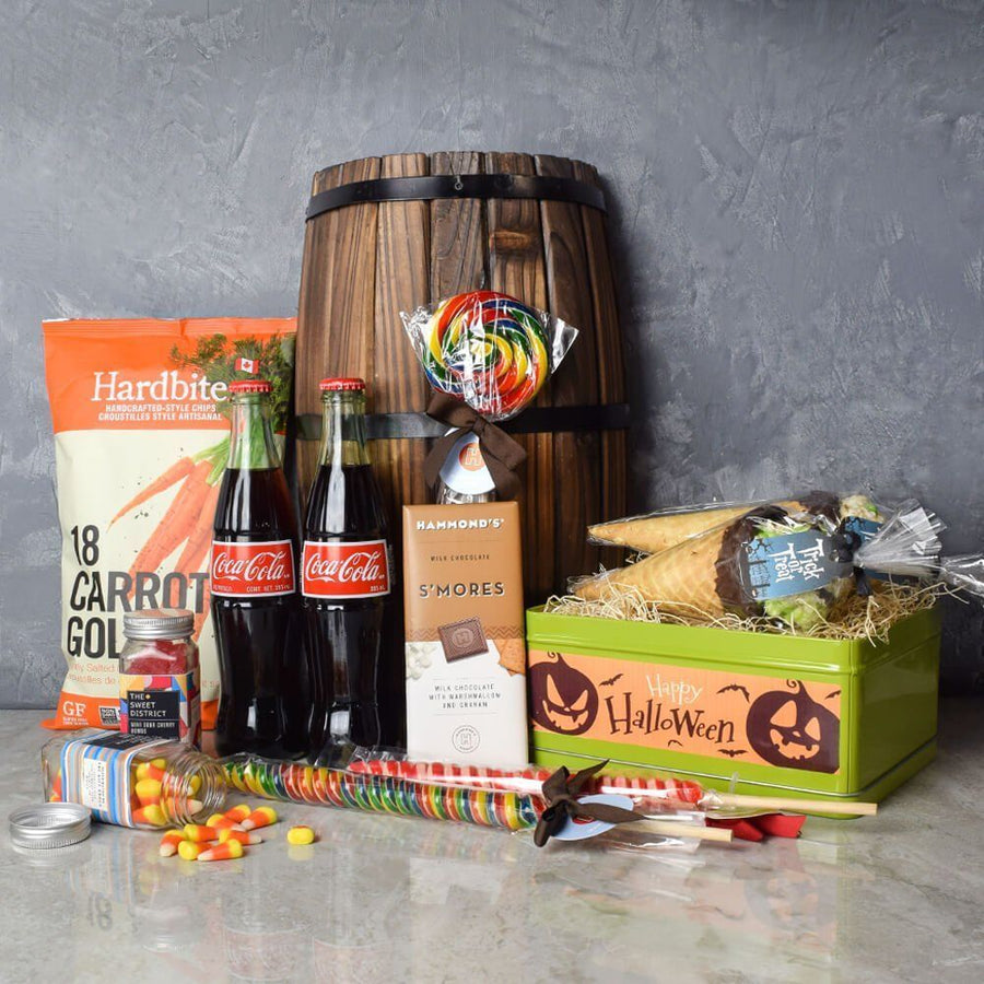 Gourmet Halloween Treats Basket from Vancouver Baskets - Vancouver Delivery