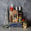 Happy Holidays Beer & Snacks Gift Basket from  Vancouver Baskets - Vancouver Delivery