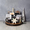 Holiday Bubbly & Snowflake Snack Gift Set from Vancouver Baskets - Vancouver Delivery
