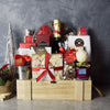 Holiday Champagne & Treats Basket from Vancouver Baskets - Vancouver Delivery