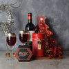 Holiday Wine & Cheese Gift Basket from Vancouver Baskets - Vancouver Delivery