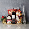 Holiday Wine & Cheese Snack Basket from Vancouver Baskets - Vancouver Delivery