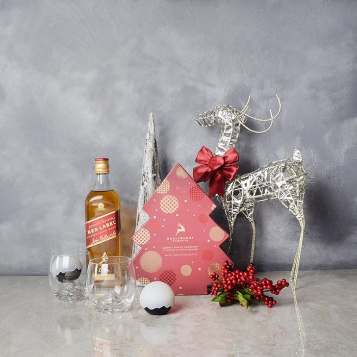 Holidays Served On the Rocks Gift Set from Vancouver Baskets - Vancouver Delivery