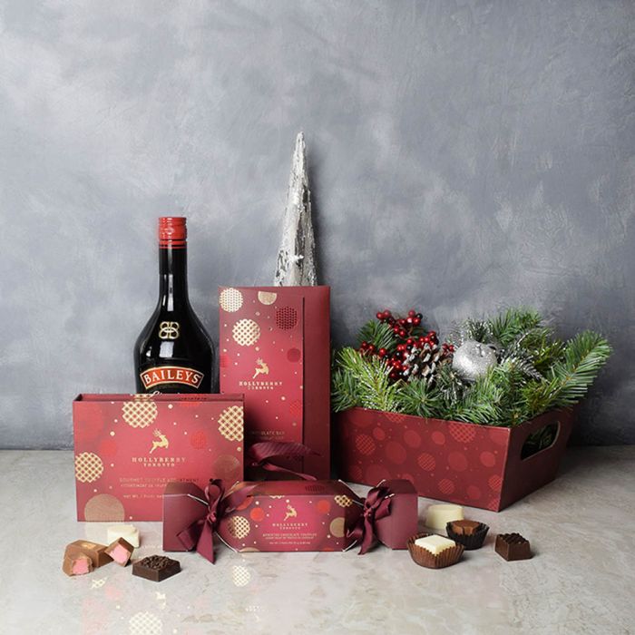 Hollyberry Christmas Gift Set from Vancouver Baskets - Vancouver Delivery