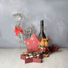 		 Hollyberry Christmas Liquor Set from Vancouver Baskets - Vancouver Delivery