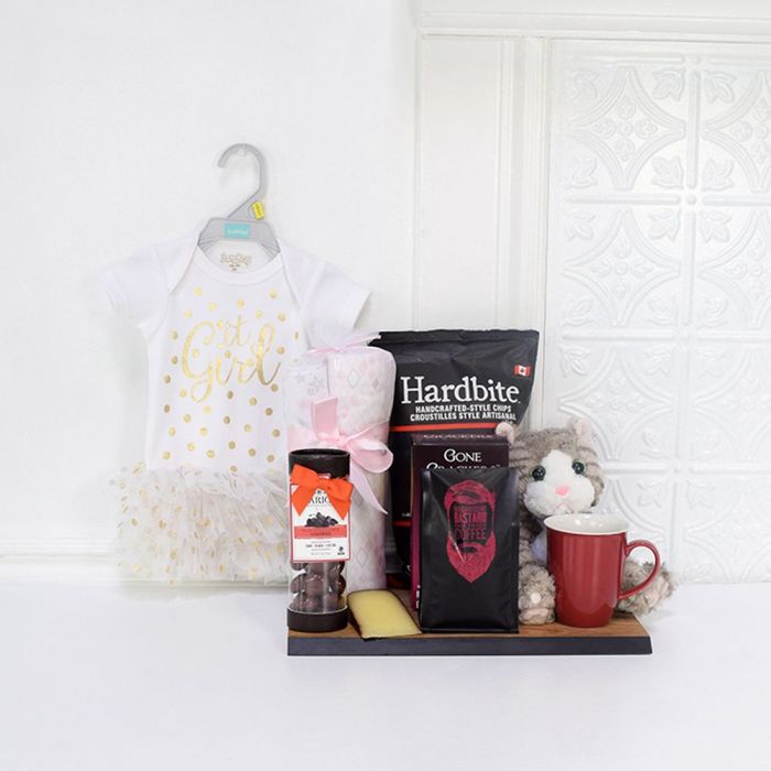 Soft Blanket Baby Gift Basket – how the gift is presented