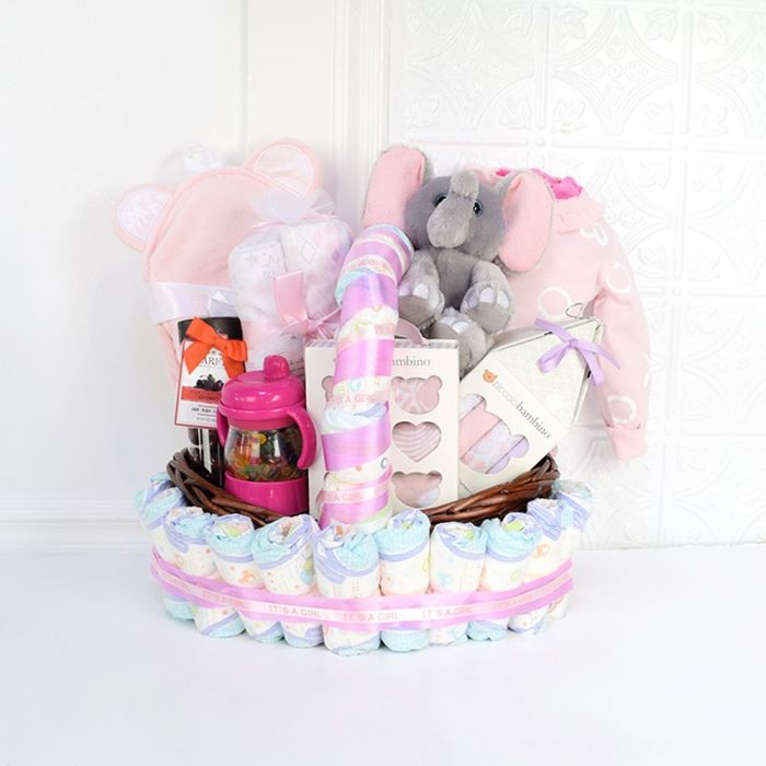 Little Princess Pink Gift Set from Vancouver Baskets - Vancouver Delivery