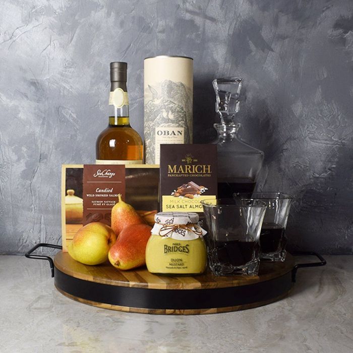 Luxurious Decanter Gift Set from Vancouver Baskets - Vancouver Delivery