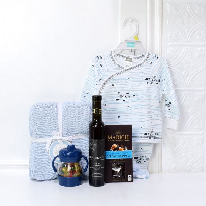 Mama’s Angel Gift Set with Wine from Vancouver Baskets - Vancouver Delivery