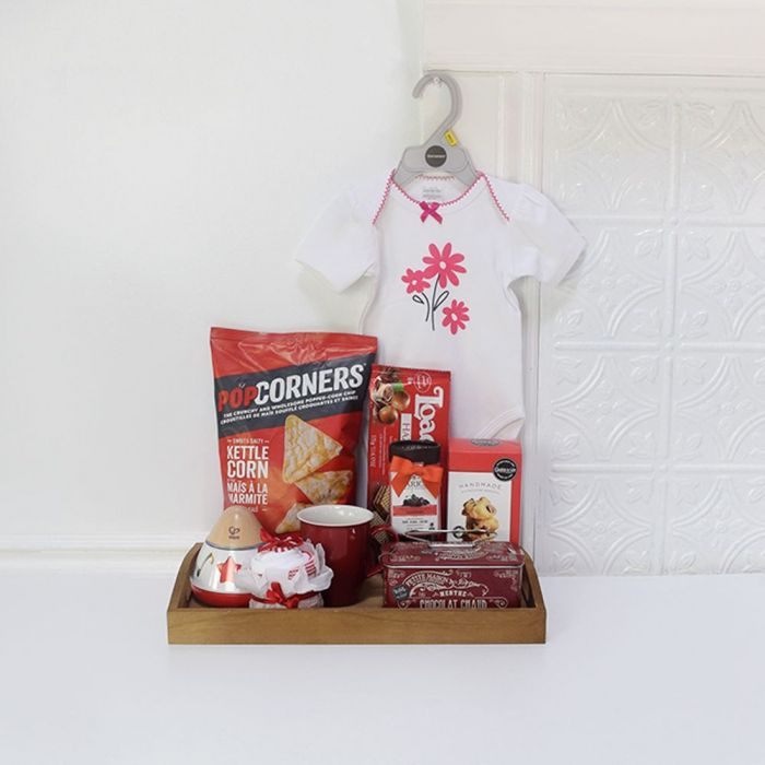 Baby Music Box Gift Basket – how the gift is presented