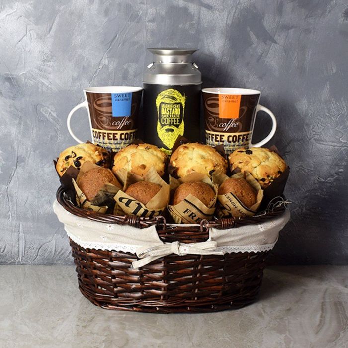 Morning Coffee & Muffin Gift Set from Vancouver Baskets - Vancouver Delivery
