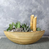 Moss Park Succulent Boat Garden from Vancouver Baskets - Vancouver Delivery