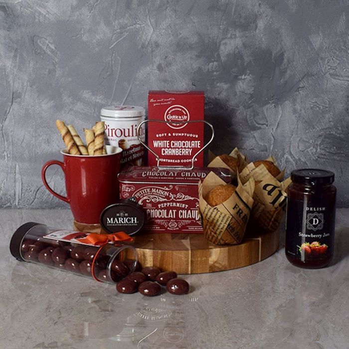 Muffin & Chocolate Delight Gift Set from Vancouver Baskets - Vancouver Delivery