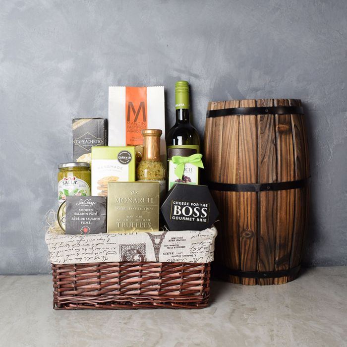 Perfect Pasta Gift Set with Wine from Vancouver Baskets - Vancouver Delivery