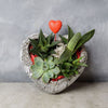 Rock Garden Succulents of Love from Vancouver Baskets - Vancouver Delivery