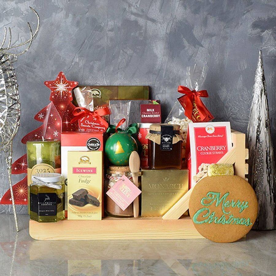 Sweet Holiday Sleigh Gift Basket from Vancouver Baskets - Holiday Gift Basket - Vancouver Delivery