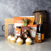 Thanksgiving Bubbly & Snacks Basket from Vancouver Baskets -Vancouver Delivery