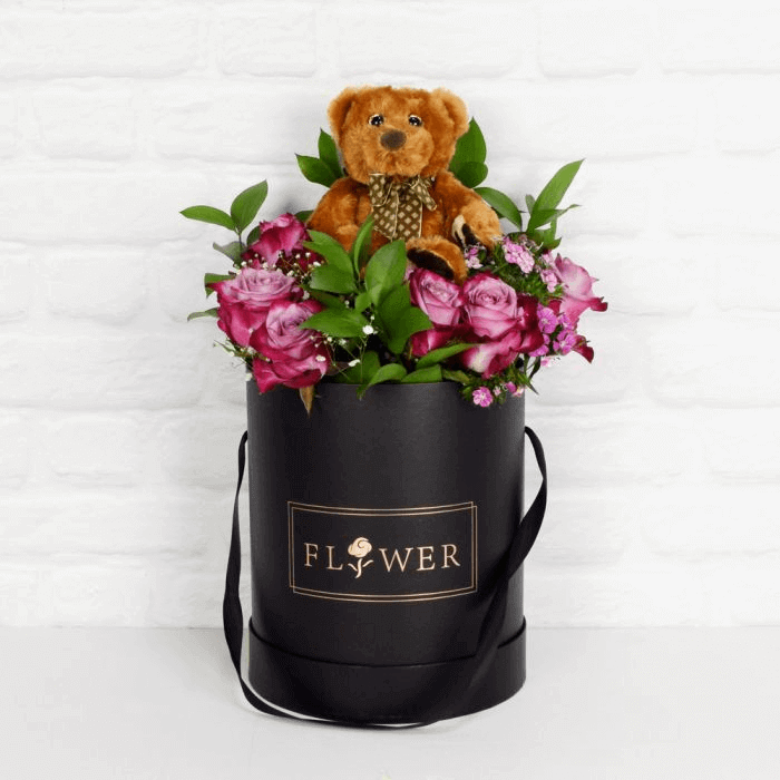 The New Baby Flower Celebration Set from Vancouver Baskets - Vancouver Delivery
