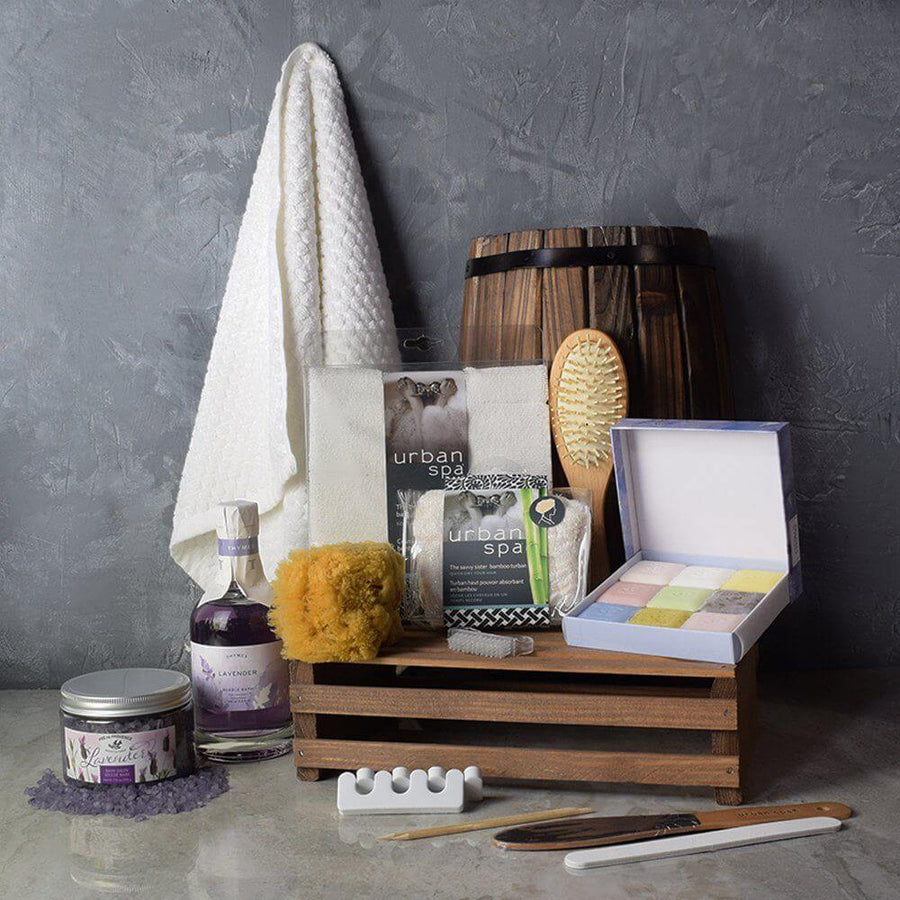 The Ultimate Spa Basket For Her from Vancouver Baskets - Vancouver Delivery