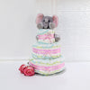 A new parent can never have enough diapers, making That’s the Unisex Diaper Cake one of the most crucial gift baskets Birbaby offers. Whether it's for a baby shower or a simply to congratulate a new parent, this gift basket is sure to be appreciated from Vancouver Baskets - Vancouver Delivery