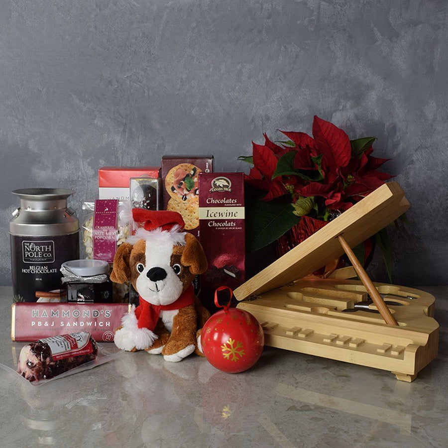 Yuletide Snacking Basket from Vancouver Baskets - Vancouver Delivery