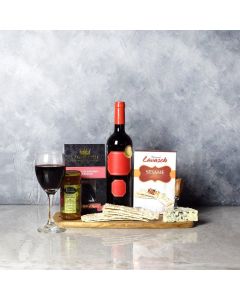 Fruits of Autumn Cheese & Wine Basket, Wine Gifts, Toronto Baskets, Cheese

