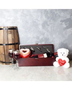 Gerrard Valentine’s Day Wine Box, wine gift baskets, gourmet gift baskets, gift baskets, Valentine's Day gift baskets
