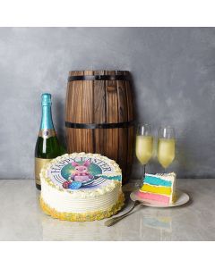 Agincourt Easter Cake & Champagne Celebration, Easter gift baskets, gourmet gift baskets, gift baskets, holiday gift baskets
