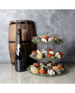 Dazzling Chocolates & Champagne Gift Set, champagne gift baskets, Mother’s Day gift baskets, gift baskets