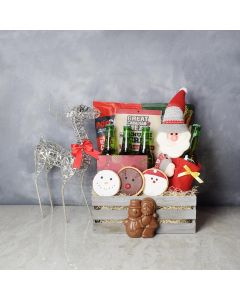 Hoppy Holidays Beer Gift Crate, beer gift baskets, gourmet gifts, gifts