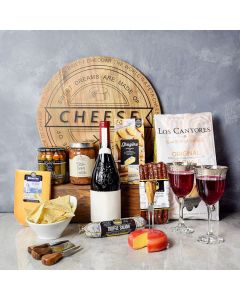 Cinco De Mayo Cheese & Wine Basket, wine gift baskets, gourmet gift baskets, Cinco De Mayo gift baskets