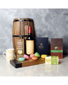Fantastic Sweets & Beverage Gift Set, wine gift baskets, gourmet gifts, gifts
