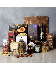 Richmond Hill Kosher Feast with Champagne, champagne gift baskets, kosher gift baskets, gourmet gift baskets, gift baskets, Jewish holiday gift Richmond Hill Kosher Feast with Champagne, Shabbat gift baskets, Passover gift baskets