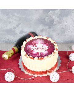 St. Lawrence Canada Day Cake  gourmet gift baskets, cake gift baskets
